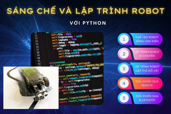 Sáng chế và lập trình robot với Python